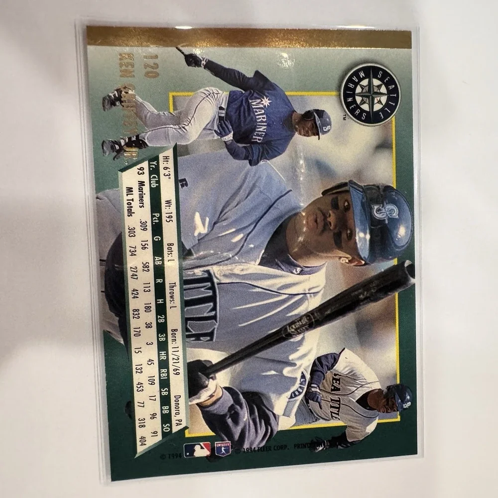 1993 Season of Ken Griffey Jr. Sports Card/Memorabilia